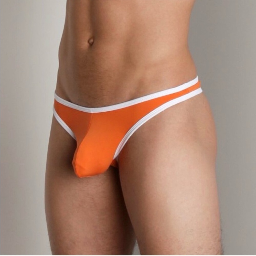 Tulio Men's power thong Orange